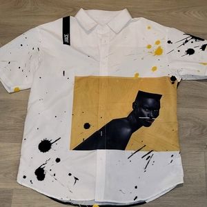 Grace Jones Button Down Shirt